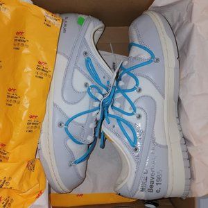 “ Lot 02” Off White Dunk Low. Size 9.5.